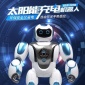 正版龙祥贝多分 超星战警太阳能充电机器人 儿童遥控玩具 601-1